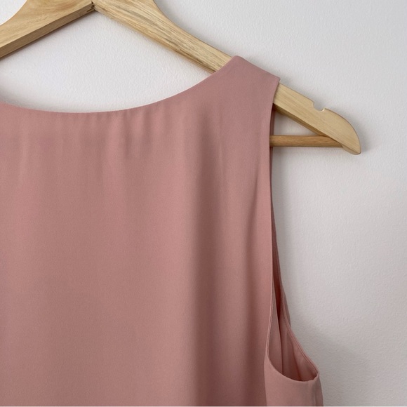 Camber & Grace Blush Pink Tank Top with Rounded Neck - Picture 9 of 13